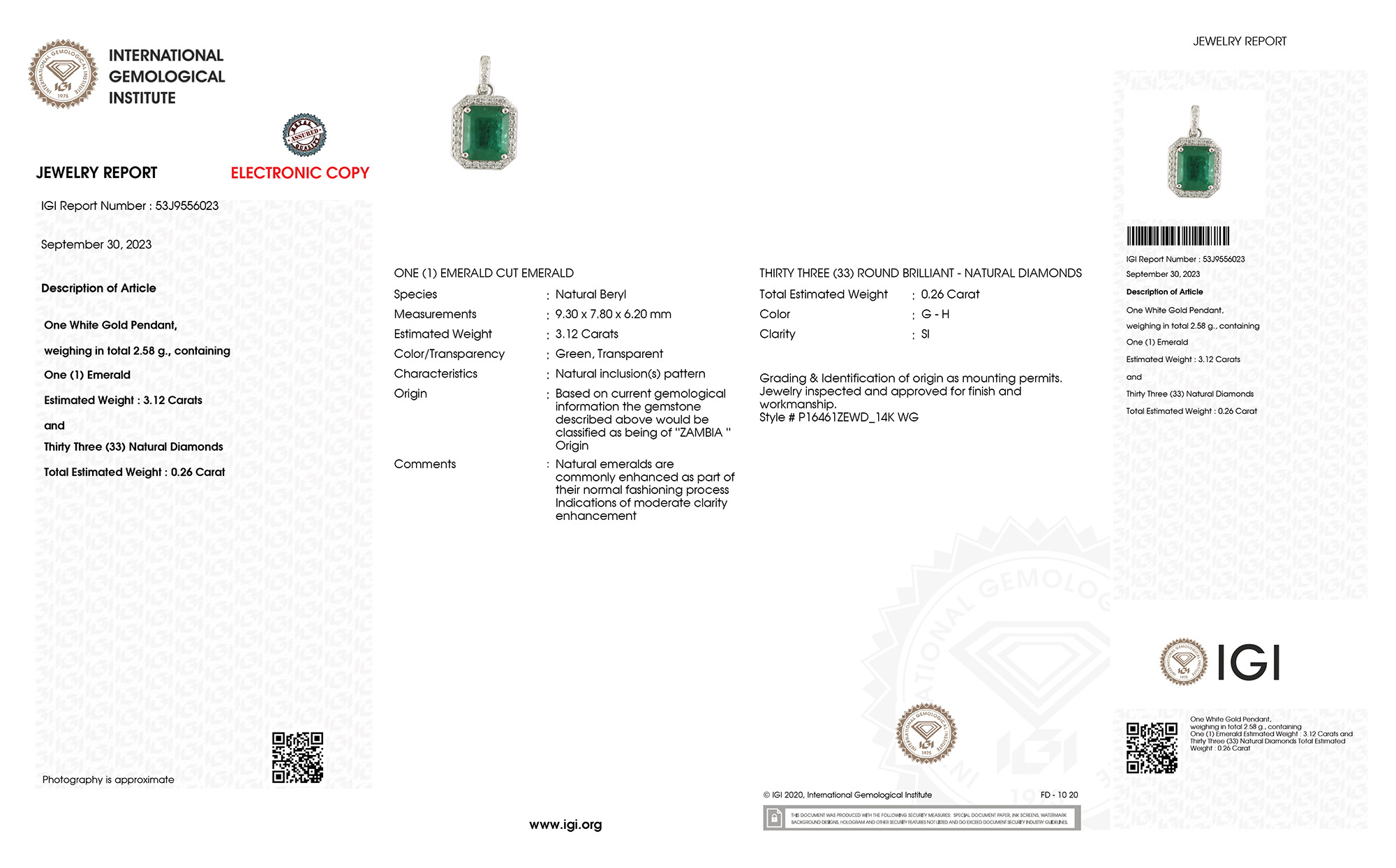 QP16461ZEWD-14KW