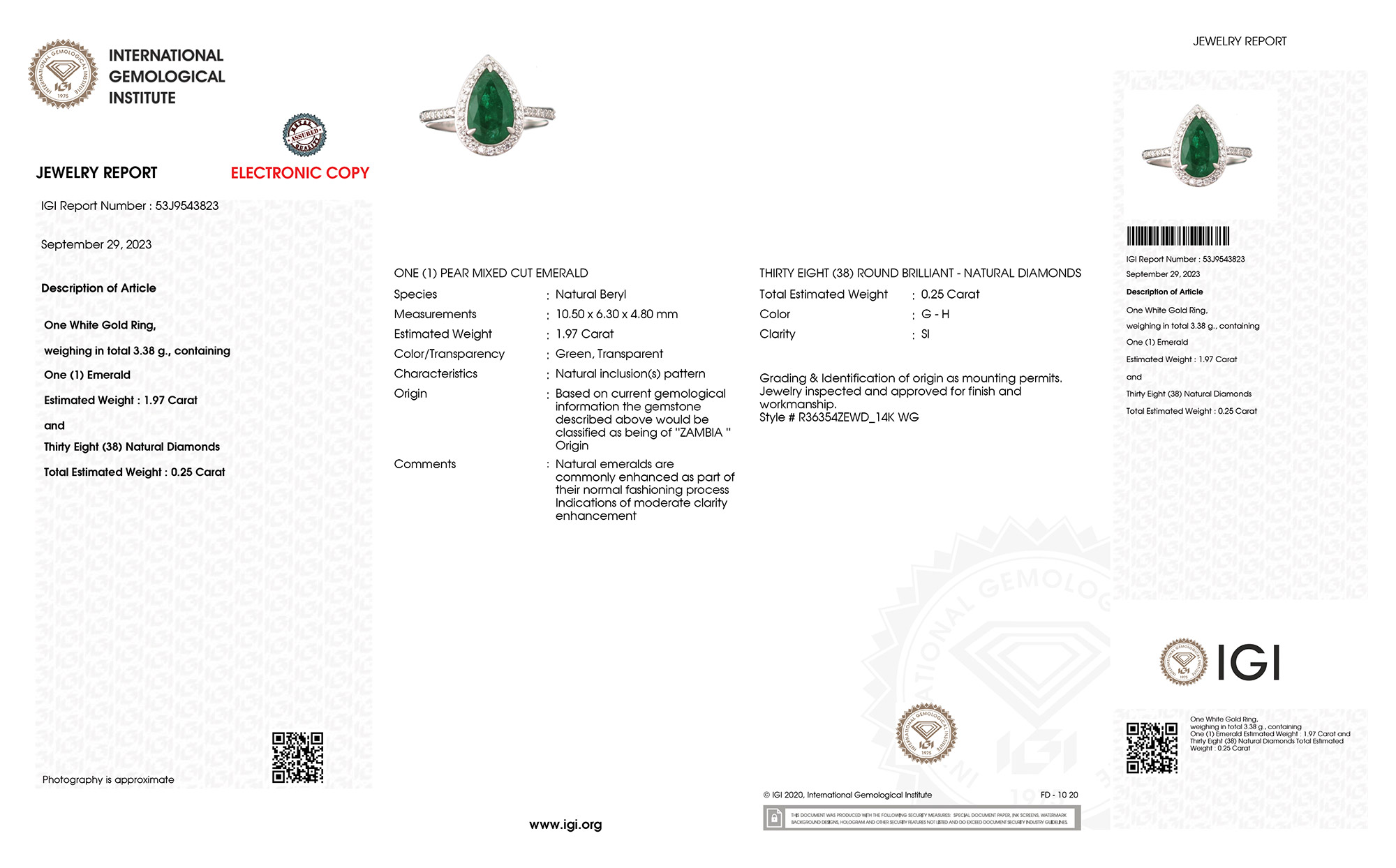 QR36354ZEWD-14KW